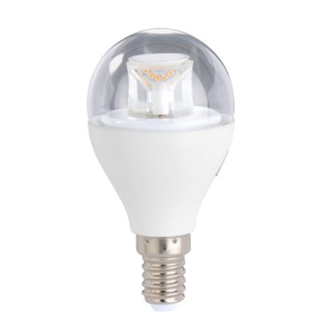 XAVAX LED Bulb, E14, 470lm replaces 40W, drop bulb, warm white
