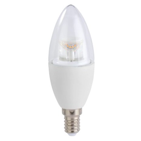 XAVAX LED Bulb, E14, 470lm replaces 40W candle bulb, warm white