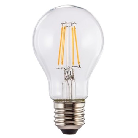 XAVAX LED Filament, E27, 810lm replaces 60W, incandesc. bulb, warm, dimmble