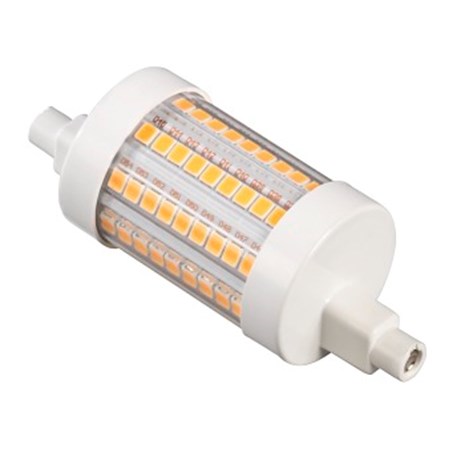 XAVAX LED Bulb, R7s, 1055 lm replaces 75W, Tube, warm white, dimmble