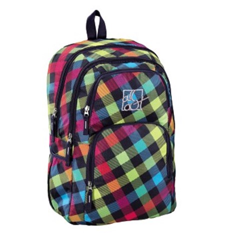 ALL OUT Kilkenny ruksak, Rainbow Check
