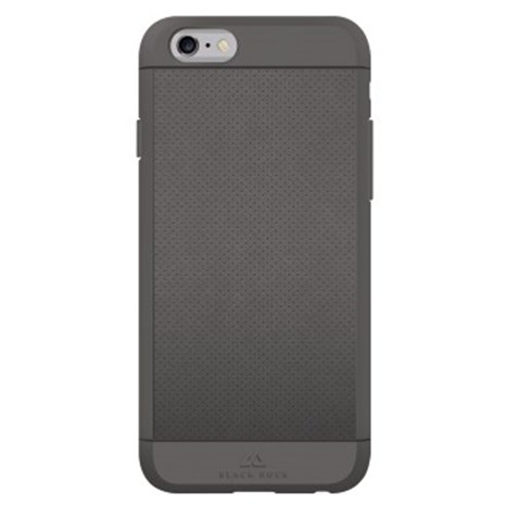 HAMA Material Case Mesh Cover for Apple iPhone 6/6s, genuine leather, grey