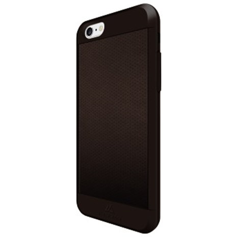 HAMA Material Case Mesh Cover for Apple iPhone 6/6s, genuine leather, brown
