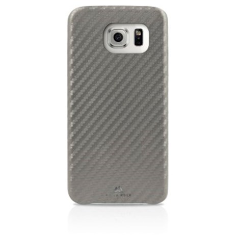HAMA Flex-Carbon Case Cover for Samsung Galaxy S6, silver