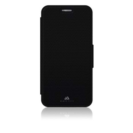 HAMA Material Folio Pure Booklet Case for Samsung Galaxy S7, black