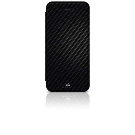 HAMA Flex Carbon Booklet Case for Apple iPhone 5/5s/SE, black