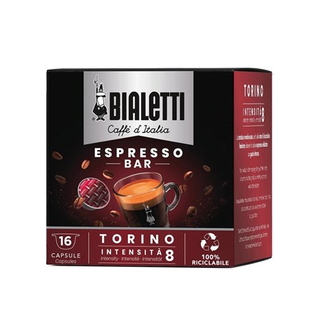 Bialetti Torino Gioia kompatibilne kapsule za espresso kavu, 16 kapsula