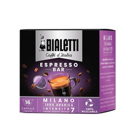 Bialetti Milano Gioia kompatibilne kapsule za espresso kavu, 16 kapsula