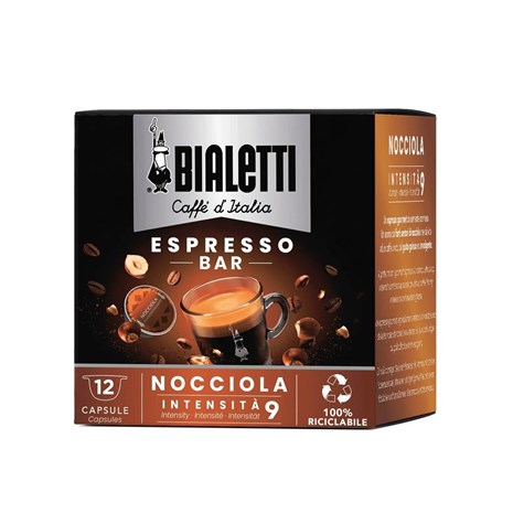 Bialetti Nocciola Gioia kompatibilne kapsule za espresso kavu, 12 kapsula