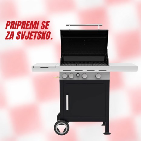 Barbecook Spring 3212 plinski roštilj, 37 mbar