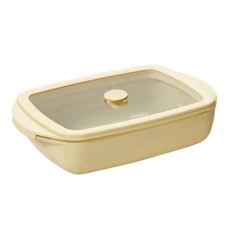 Pebbly Baking Tray stakleni pekač/posuda za spremanje s poklopcem