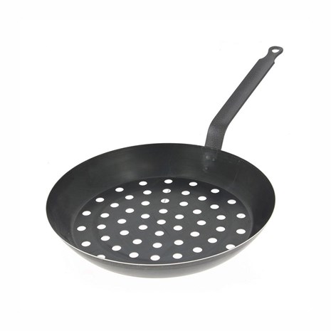 de Buyer Outdoor tava za kestene i BBQ povrće