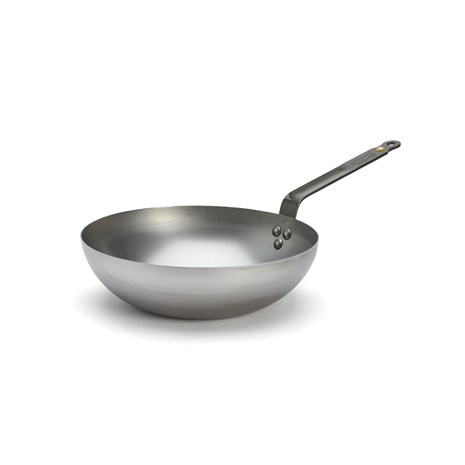 de Buyer Mineral B wok s ravnim dnom