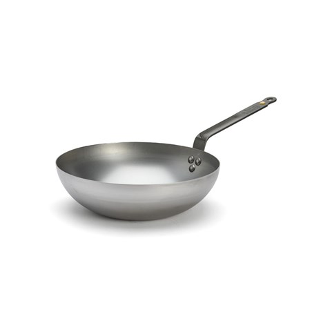 de Buyer Mineral B wok s ravnim dnom