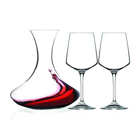 RCR Cristalleria Italiana Aria 3u1 set dekanter i čaše