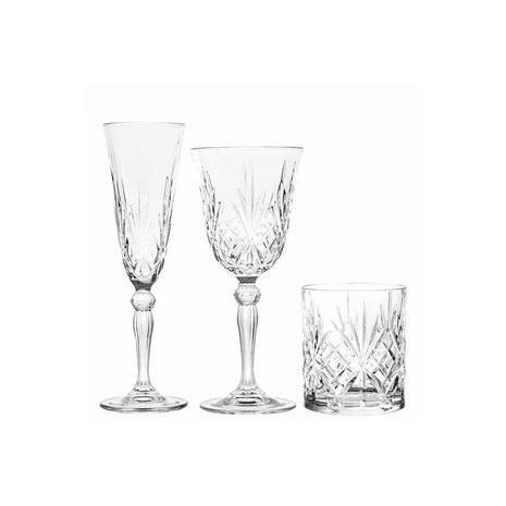 RCR Cristalleria Italiana Melodia 18u1 set čaša za 6 osoba