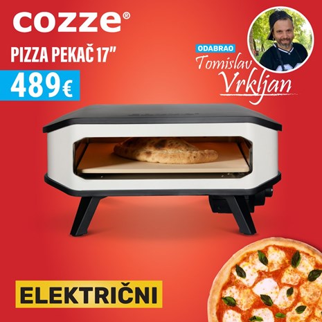 Cozze 17" električni pizza pekač s vratima