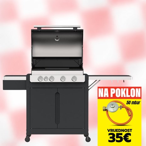 Barbecook Stella 4311 plinski roštilj + plinski regulator s crijevom