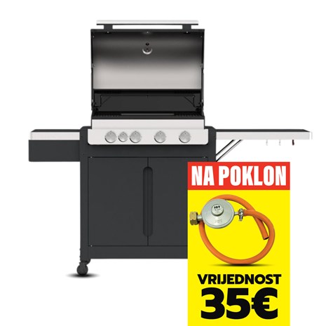 Barbecook Stella 4311 plinski roštilj + plinski regulator s crijevom