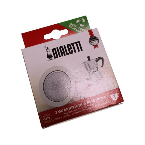 Bialetti set brtvi i filtera za kafetijere, 1 šalica