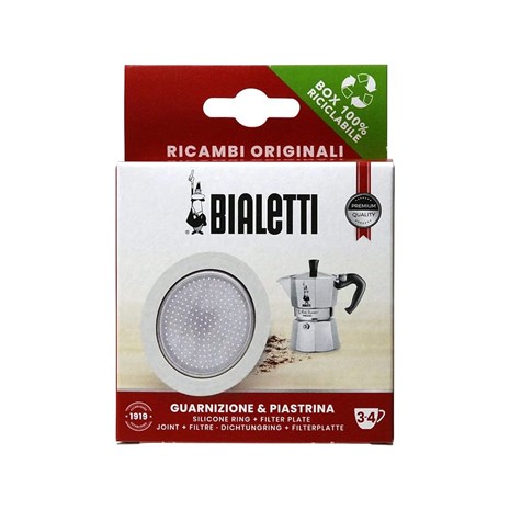 Bialetti set brtve i filtera za kafetijere, 3/4 šalice