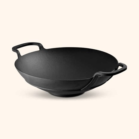 Lava wok s integriranim ručkama
