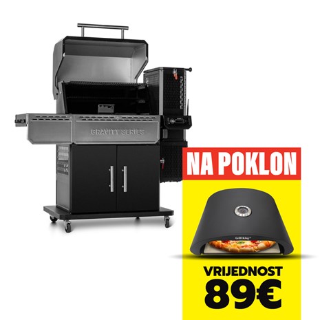 Masterbuilt Gravity Series 1150 digitalni roštilj na ugljen i dimilica