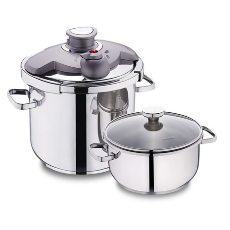 Korkmaz Aqua 4u1 set express lonaca, 4+6 l