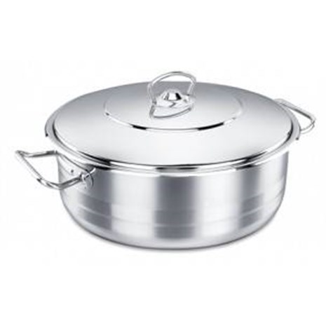 Korkmaz Mega niski lonac s poklopcem, 7,5 l