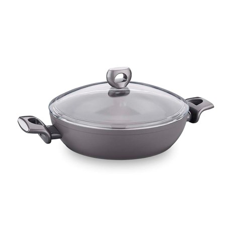 Korkmaz Nora Ceramic niski lonac s poklopcem