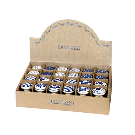 Brandani Decori Blu čep za boce, 1 kom