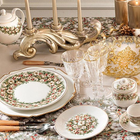 Brandani Batuffoli Porcelain 18 dijelni set suđa
