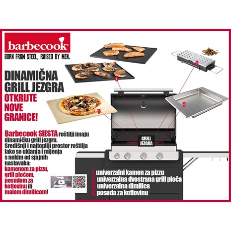 Barbecook Magnus Premium roštilj na drveni ugljen (IZLOŽBENI, SAMO OSOBNO PREUZIMANJE)