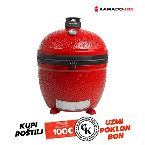 Kamado Joe Big Joe Series II ugradbeni keramički roštilj na ugljen, 24"/61 cm