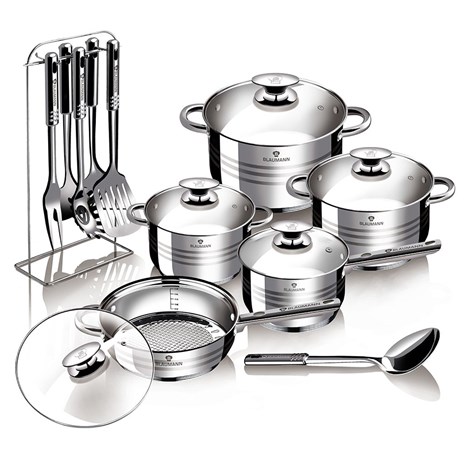Blaumann Gourmet 17u1 set inox posuđa