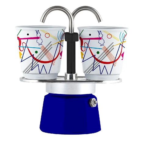 Bialetti Mini Express Kandinsky kafetijera, 2 šalice
