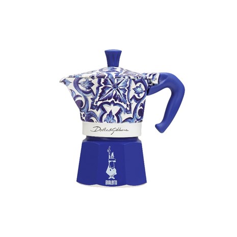 Bialetti Dolce&Gabbana Mediterrean blue Moka Express, 3 šalice