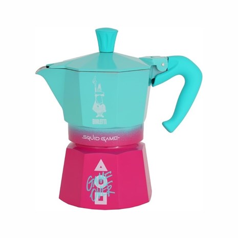 Bialetti Squid Games Moka Express kafetijera, 3 šalice