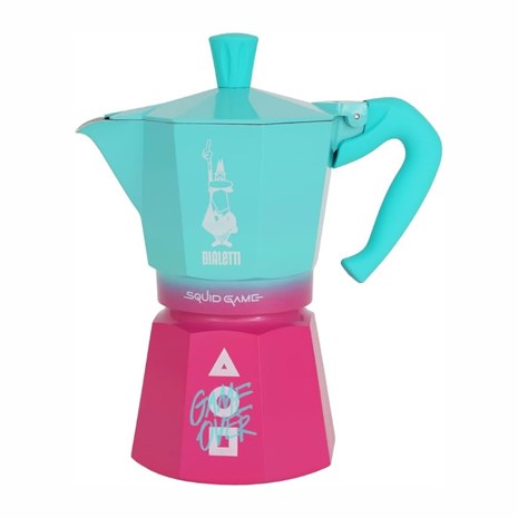 Bialetti Squid Games Moka Express kafetijera, 6 šalica