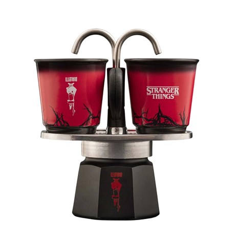 Bialetti Stranger Things Mini Express Stranger Things kafetijera, 2 šalice