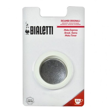 Bialetti set brtvi i filtera za kafetijere, 3/4 šalice