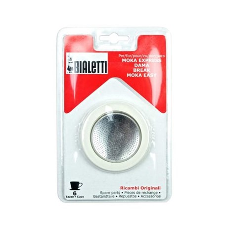 Bialetti set brtvi i filtera za kafetijere, 6 šalica