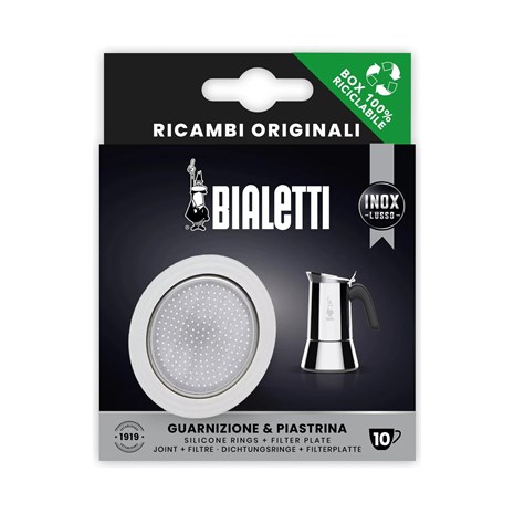 Bialetti set brtve i filtera za kafetijere, 10 šalica