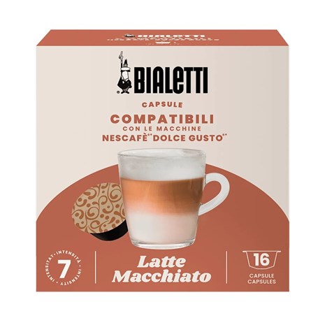 Bialetti Dolce Gusto Latte Macchiato kompatibilne kapsule kave