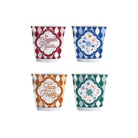 Bialetti Candyland Bicchierini 4u1 set šalica