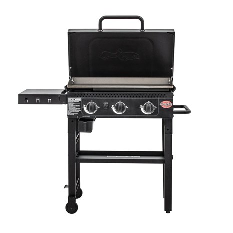 Char-Griller Flatiron plinska plancha s 3 plamenika