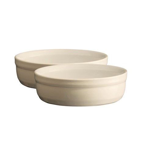 Emile Henry Creme Brulees Ramekins 2u1 set keramičkih posudica