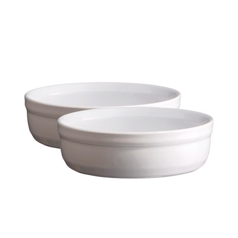 Emile Henry Creme Brulees Ramekins 2u1 set keramičkih posudica