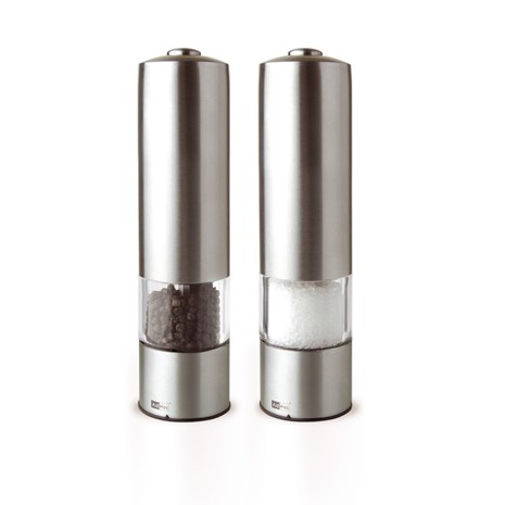 AdHoc PEPMATIC set električnih mlinaca za sol i papar s ugrađenim svjetlom