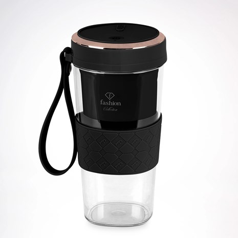 Berlinger Haus Fashion Black Rose Gold USB mini blender